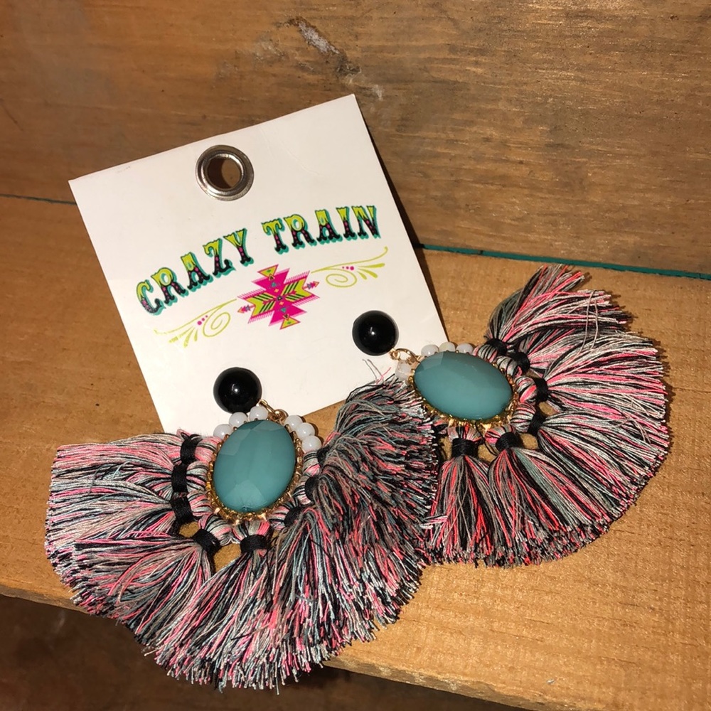 Crazy Train Earrings